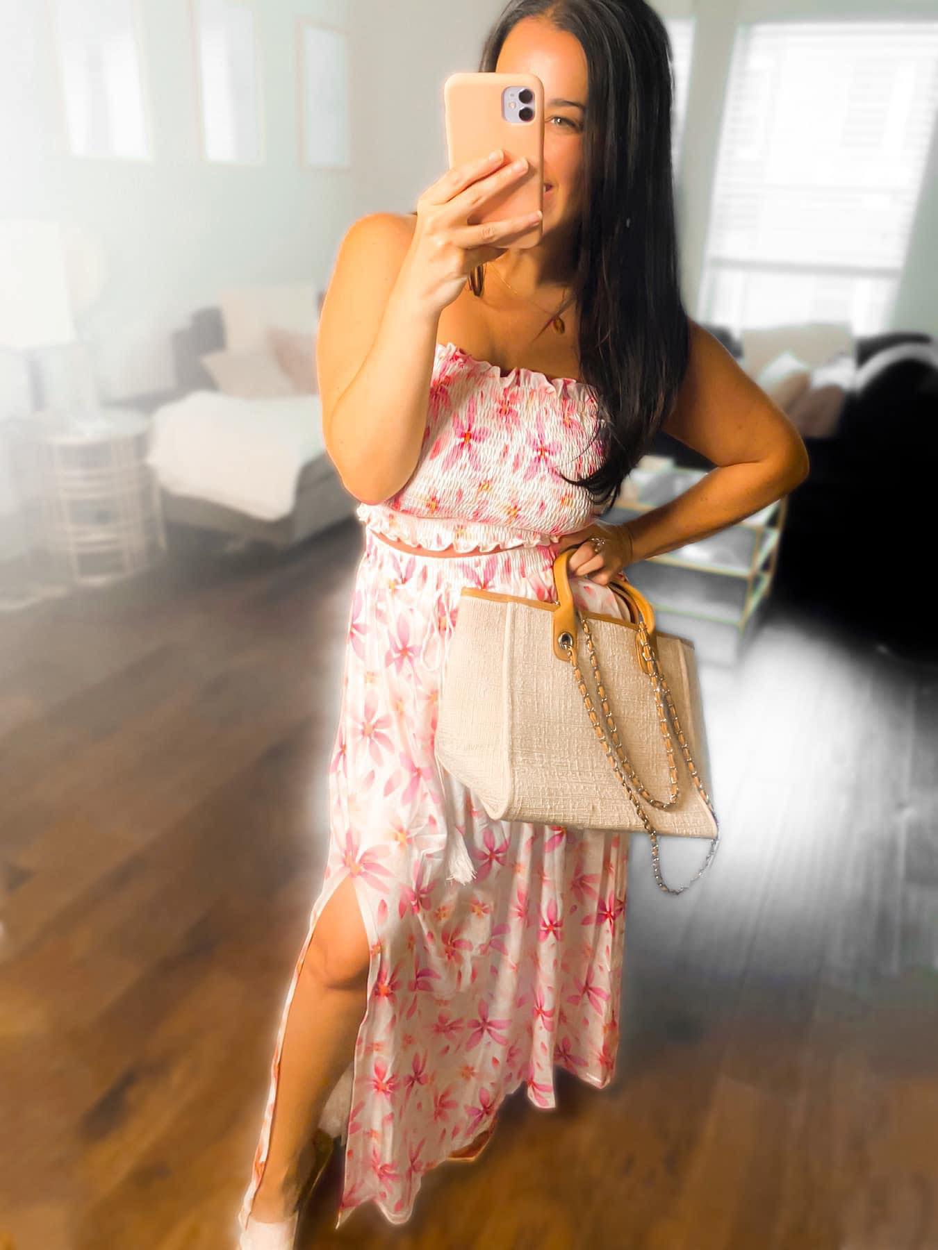 Let's Get Tropical Two-Piece Skirt Set