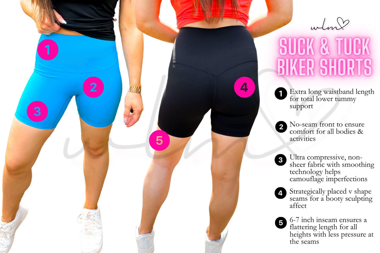 Suck & Tuck Biker Shorts