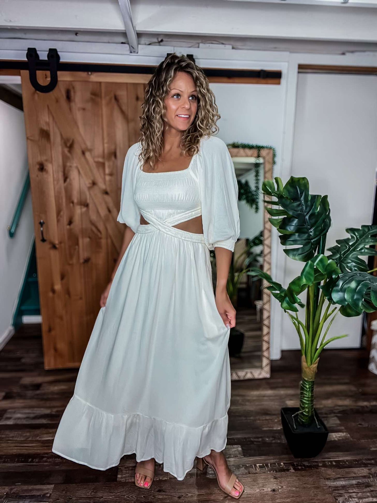 Ever After Cut Out Maxi Dress