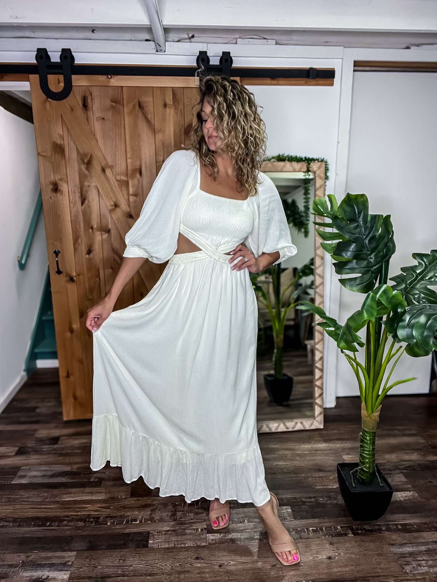 Ever After Cut Out Maxi Dress