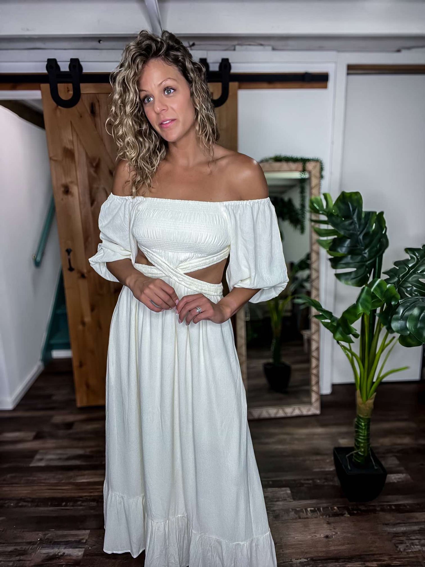 Ever After Cut Out Maxi Dress