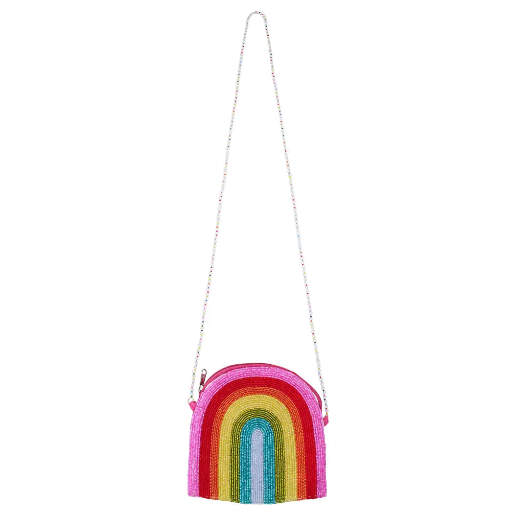 Beaded Rainbow Purse