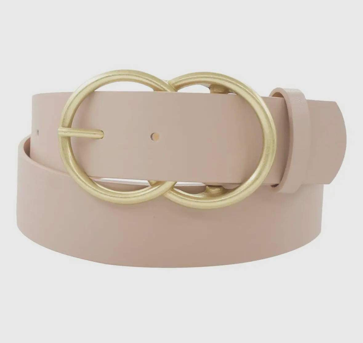 Thick Double Ring Belt
