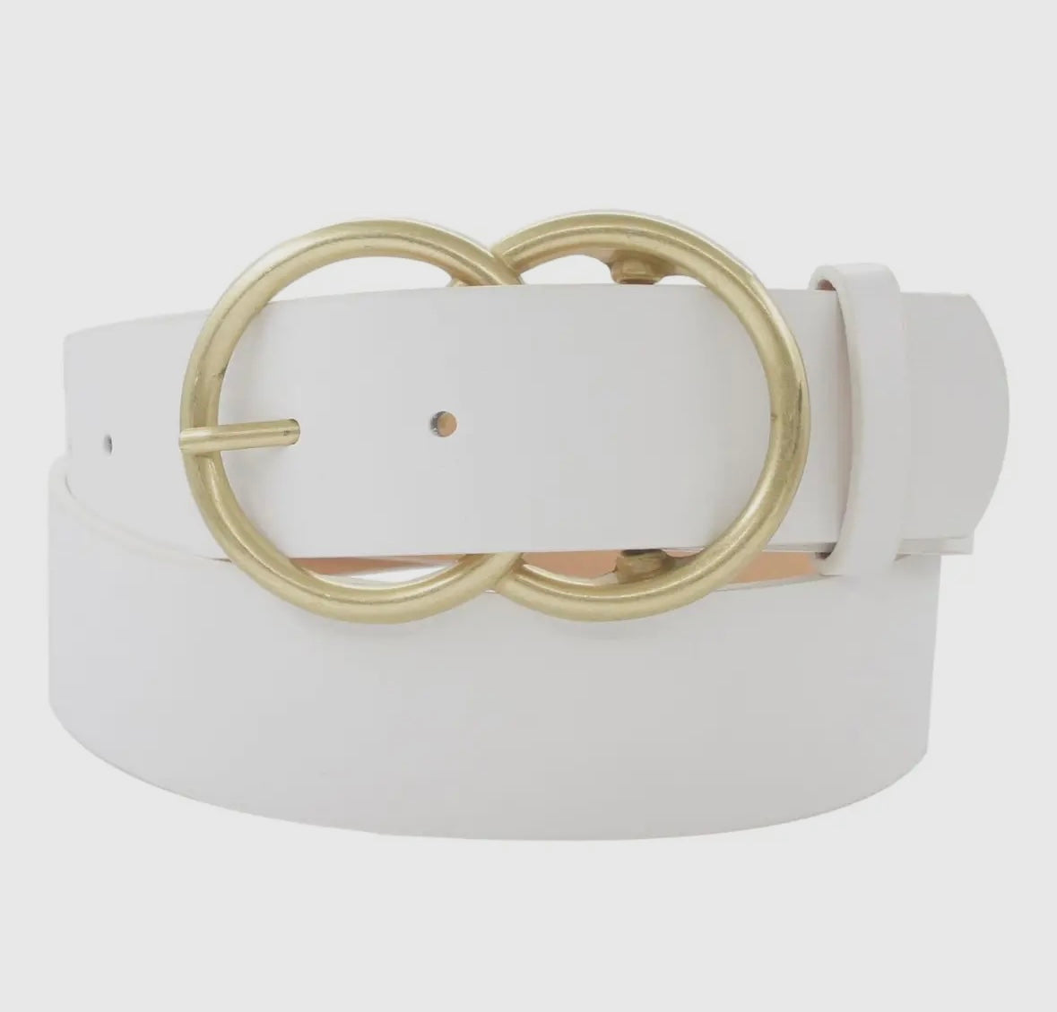 Thick Double Ring Belt
