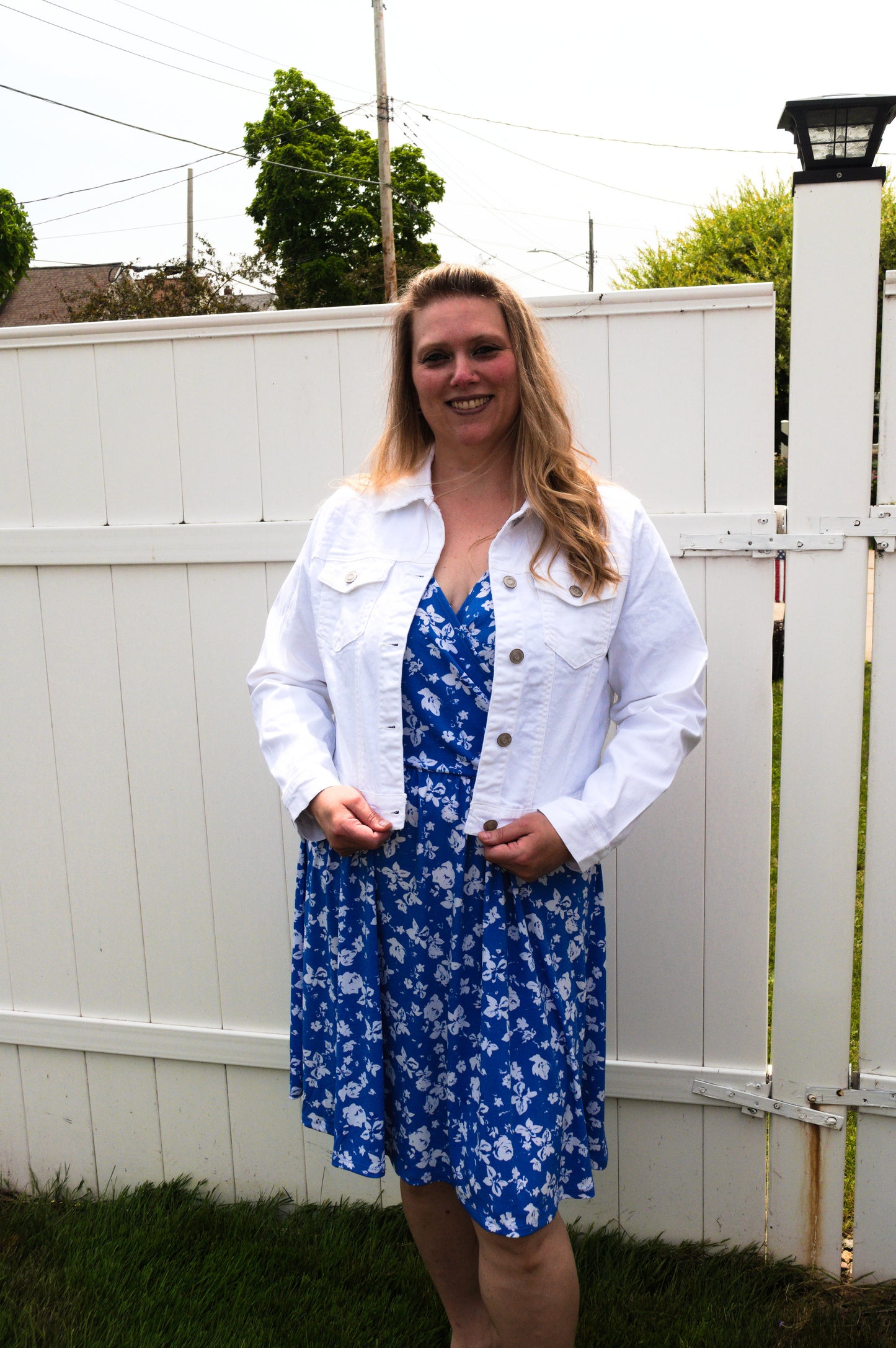 White Denim Jacket