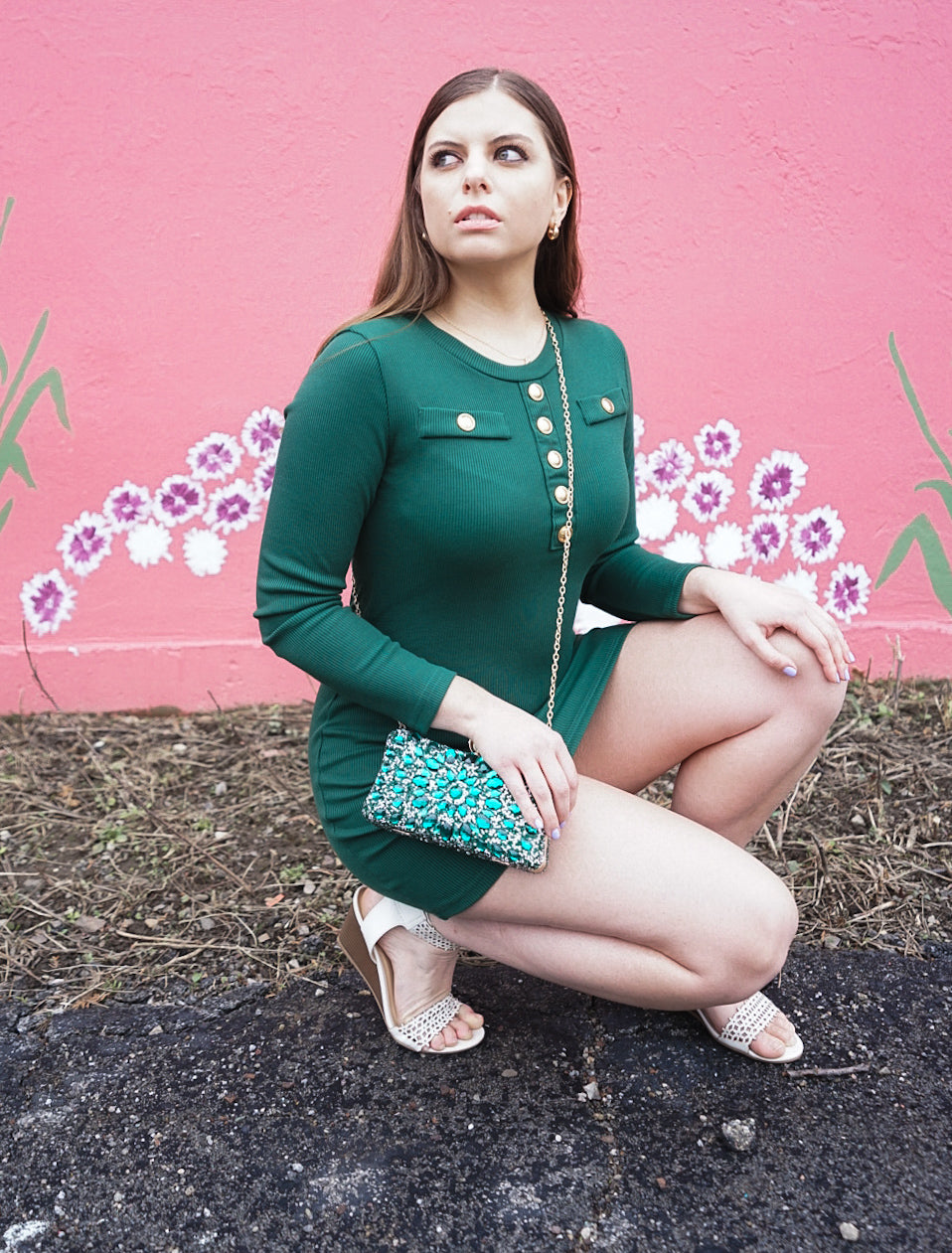 Kiss Me I'm Irish Ribbed Dress