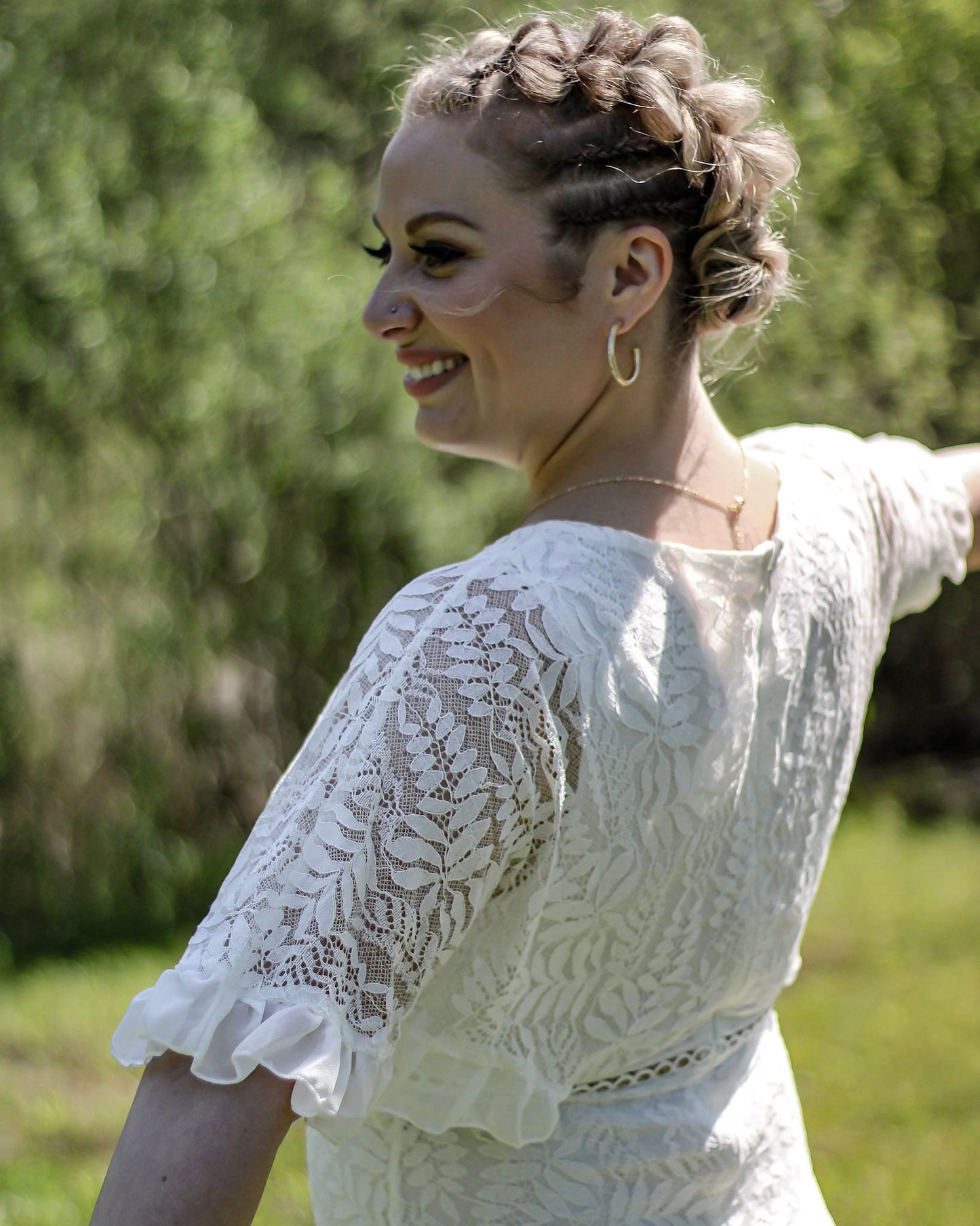 Toss the Bouquet Mini Dress