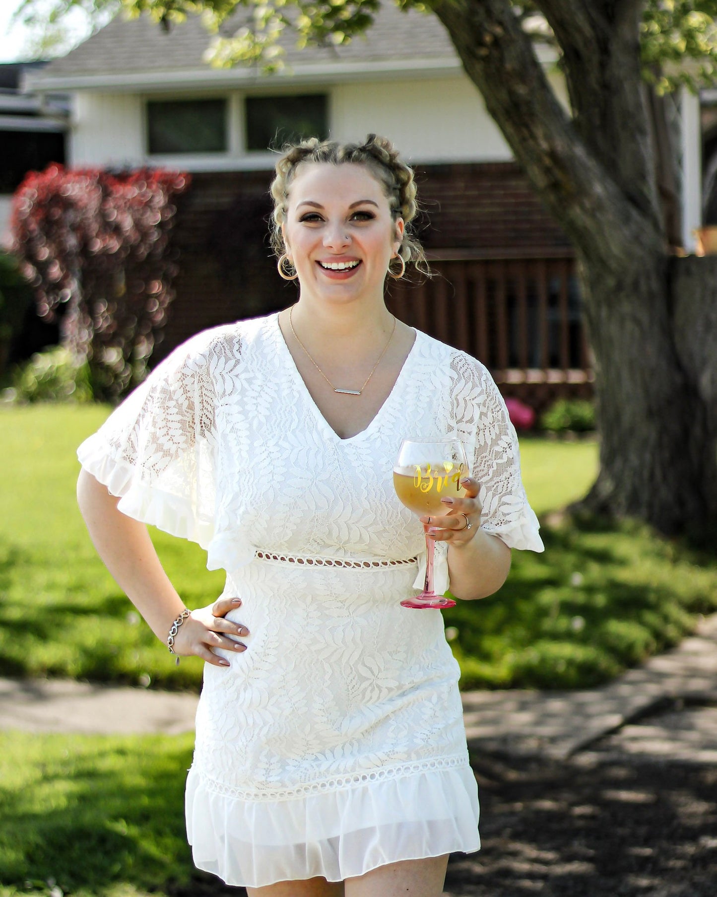 Toss the Bouquet Mini Dress