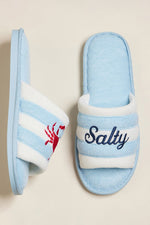 Striped Salty Crab Slippers