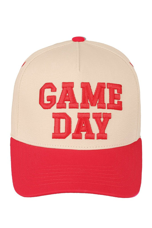 Game Day Embroidered Trucker Hat