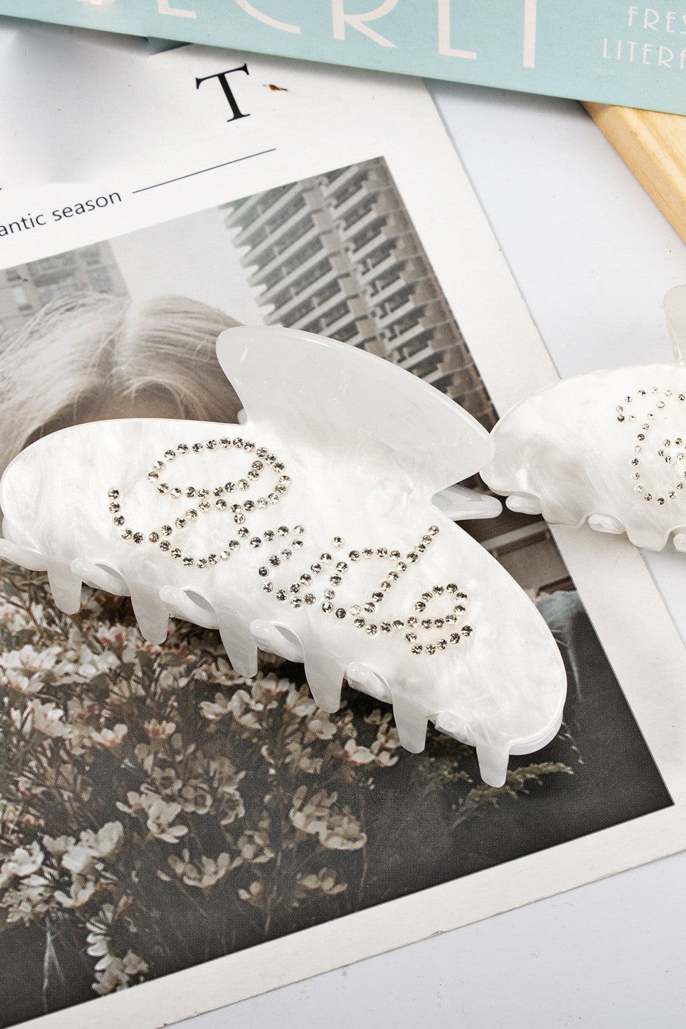 Blingy Bride Hair Clip