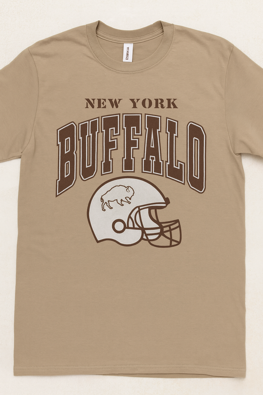 PRE-ORDER Buffalo Helmet Crewneck Tee