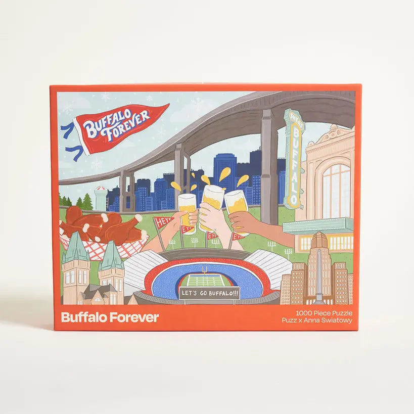 Buffalo Forever 1,000 Piece Jigsaw Puzzle