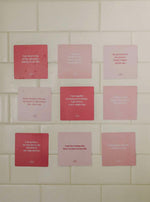 Shower Affirmation Cards