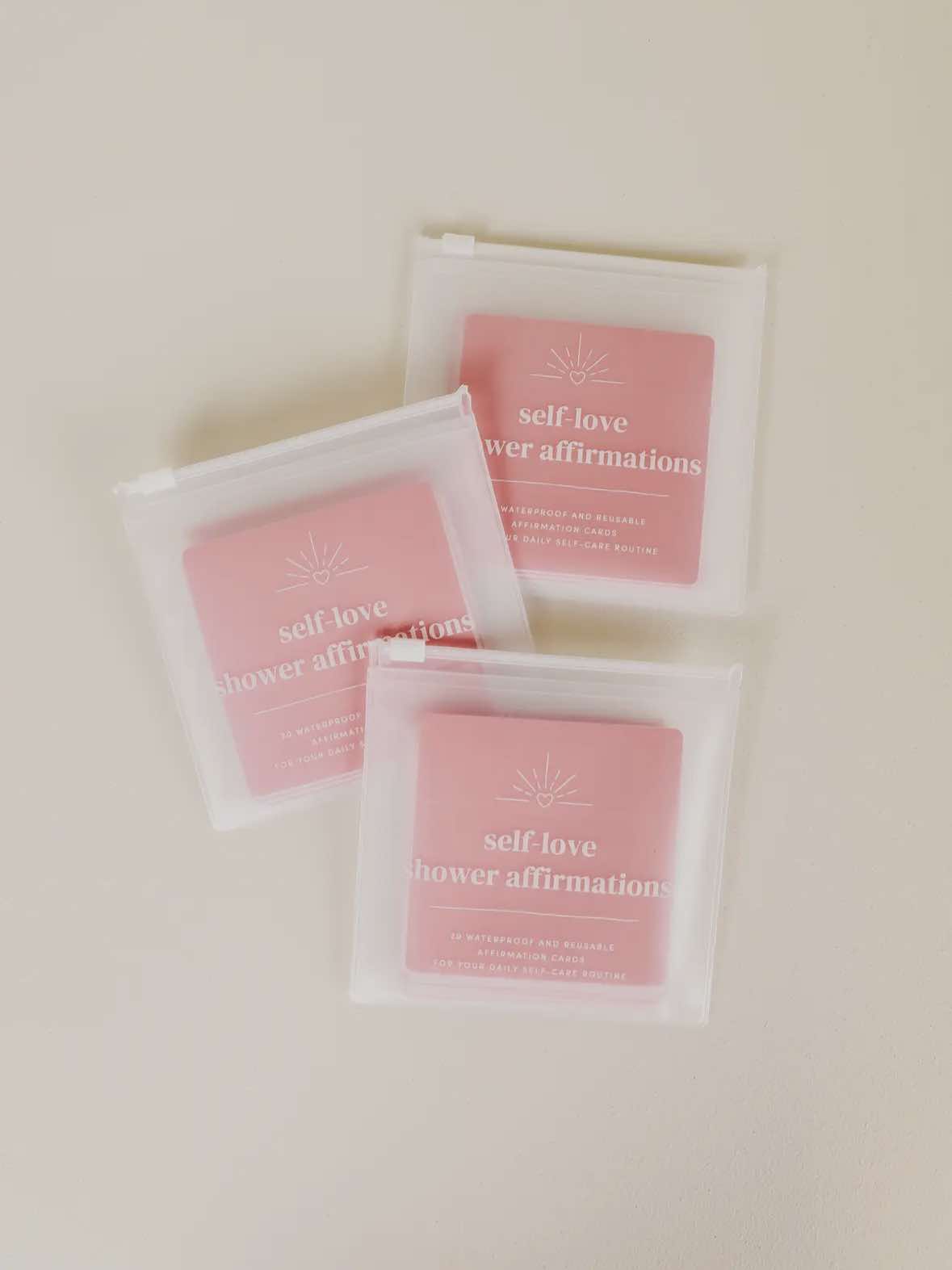 Shower Affirmation Cards