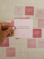 Shower Affirmation Cards