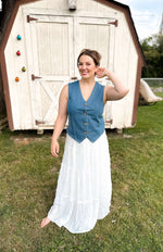 Country Cutie Denim Vest