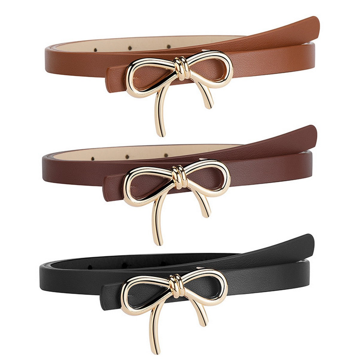 Skinny Bow Belt