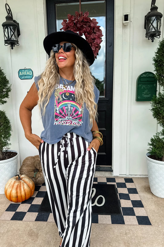 Vertical Vibes Striped Pants