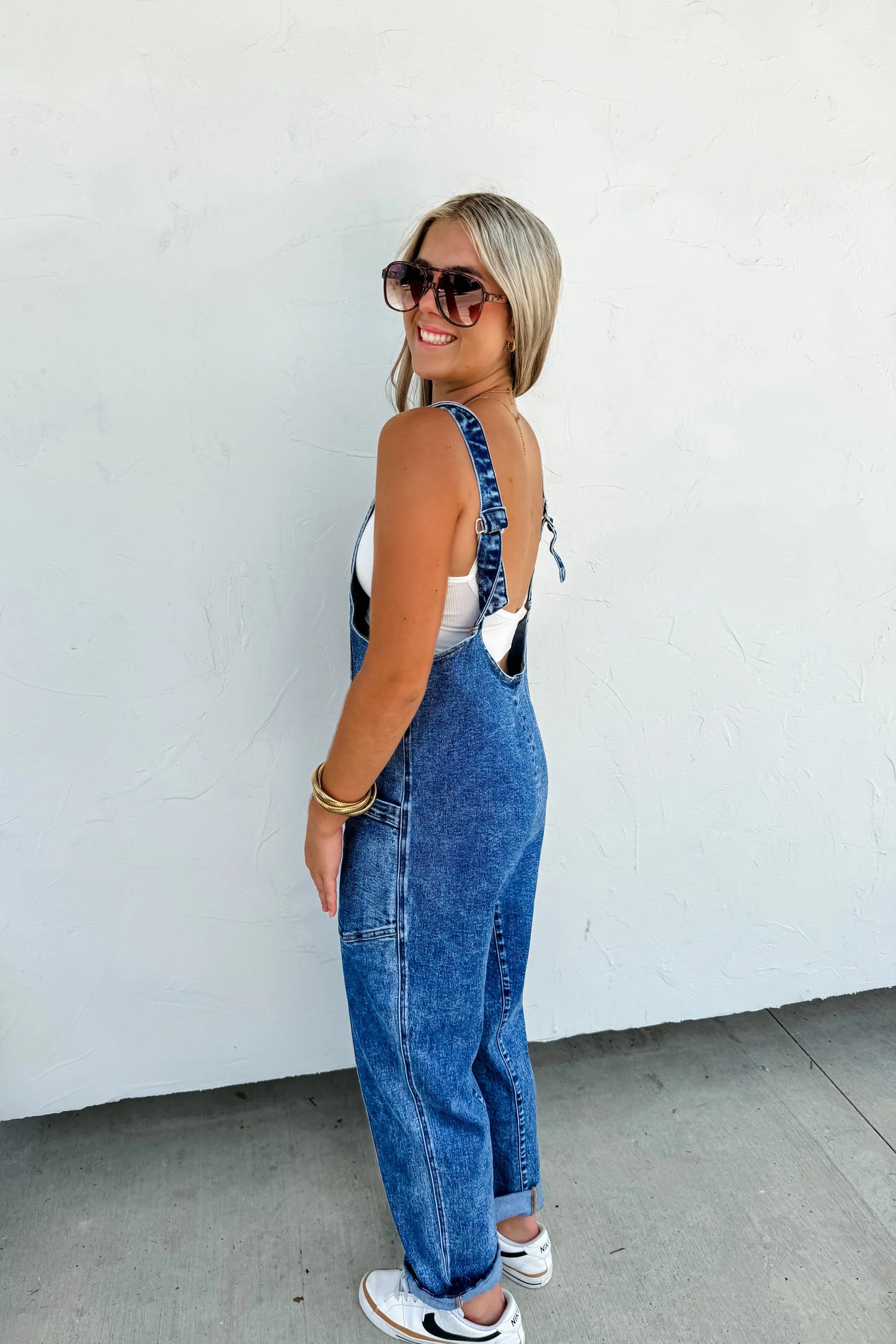 Denim Romper Overalls