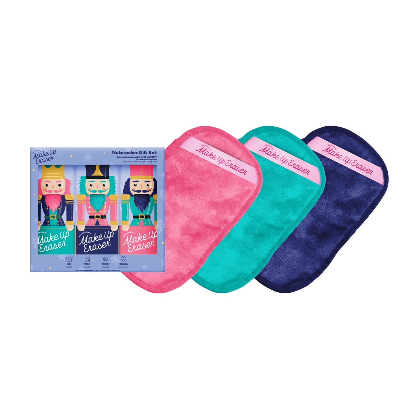 MakeUp Eraser Nutcracker | 3pc Mini Holiday Value Set