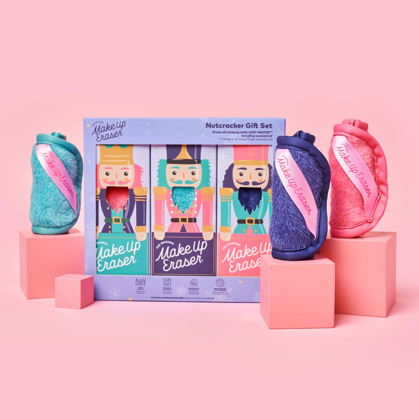 MakeUp Eraser Nutcracker | 3pc Mini Holiday Value Set